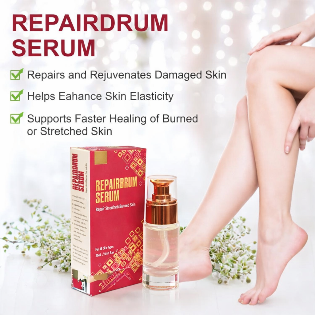 Repairdrum Serum for Steroid-Burned Face ,Damaged Skin, Spider Veins & Reduce Skin Redness