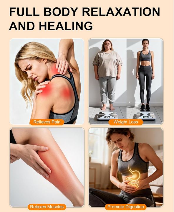 Weight Loss Vibration Machine with bluetooth