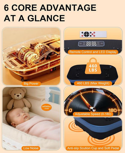 Weight Loss Vibration Machine with bluetooth